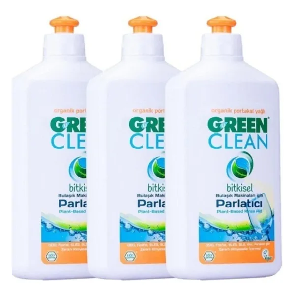 U Green Clean Bulaşık Makine Parlatıcı 500 Ml - 3 Lü