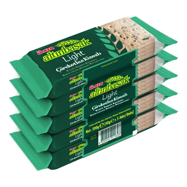 Ülker Altınbaşak 40 gr 5'li Paket Çörek Otlu & Kinoalı Kraker