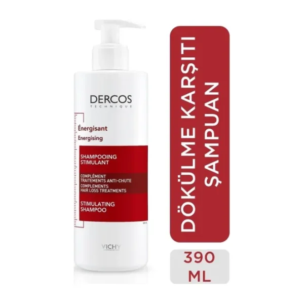 Vichy Dercos Energy+ 400 ml Saç Dökülmesine Karşı Şampuan