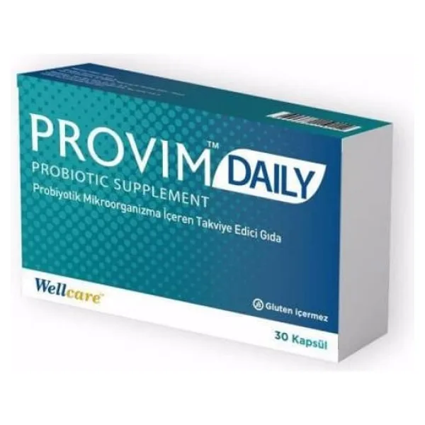 Wellcare Provim Daily Probiyotik 30 Kapsül