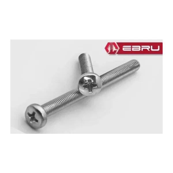 Yuvarlak Yıldız Başlı Ysb Civata M6x30 - 100 Adet