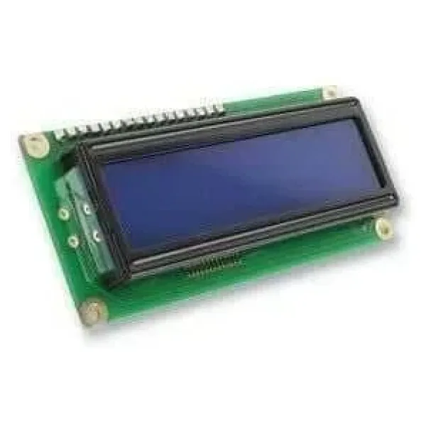 2X16 Lcd Display Sol Üst Mavi