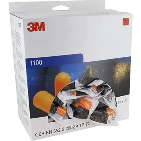 3m 1100 Kulak Tıkacı (200 çift )