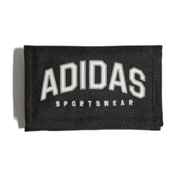 Adidas Performance JG1107 adidas Print Cüzdan - Standart - Siyah - Beyaz
