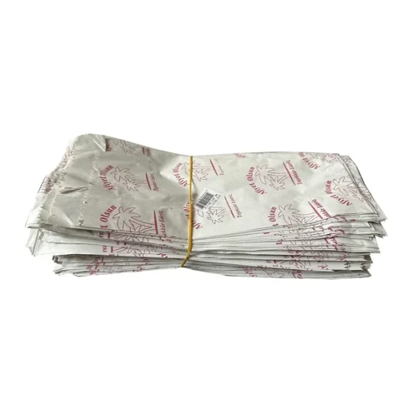 Afiyet Olsun Baskılı Körüklü Esmer Kağıt Kese Kağıdı - 15,5X30 Cm. - Ort. 95 Ad. - 1 Kg. - 3 Paket