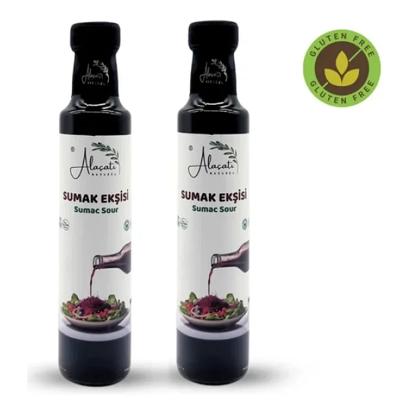 Alaçatı Natürel Sumak Ekşisi 340 Gr 2 Li