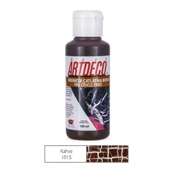 Artdeco Örümcek Çatlatma Boyası 1015 Kahve