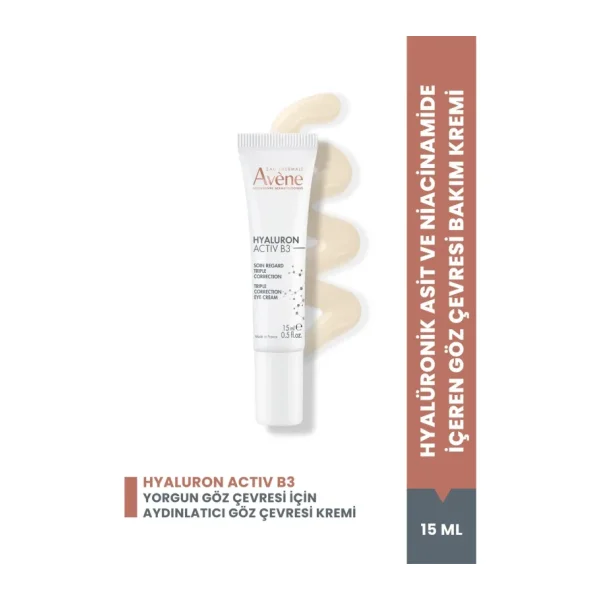 Avene Hyaluron Activ B3 Göz Çevresi Kremi 15 ml