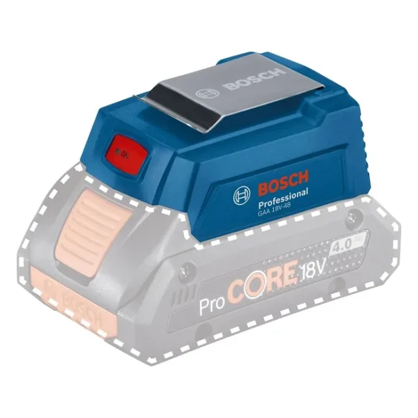 Bosch GAA 18V-48 2 x USB çıkışlı Şarj Adaptörü