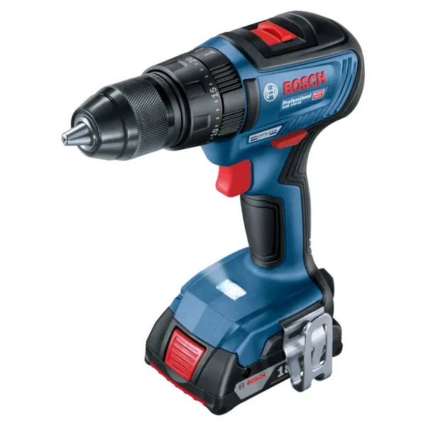 Bosch GSB 18V-50 Çift Akülü 2 Ah Darbeli Vidalama Makinesi