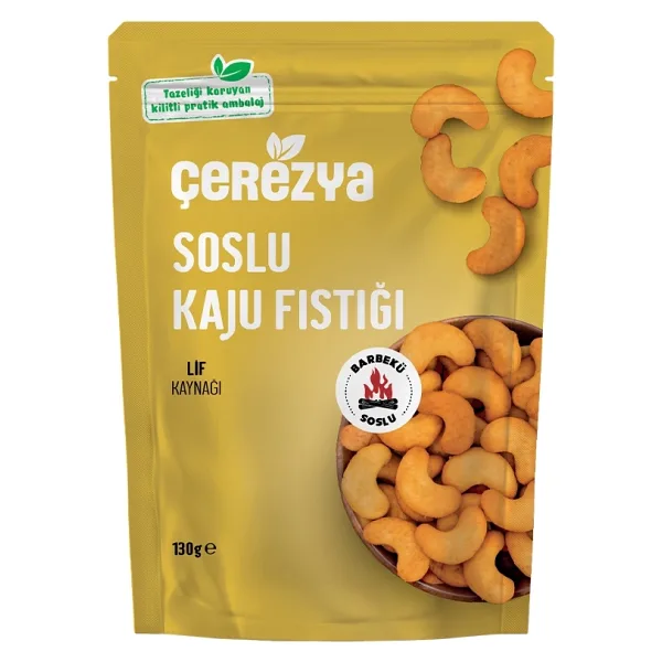 Çerezya Kuruyemiş 130 gr Soslu Kaju