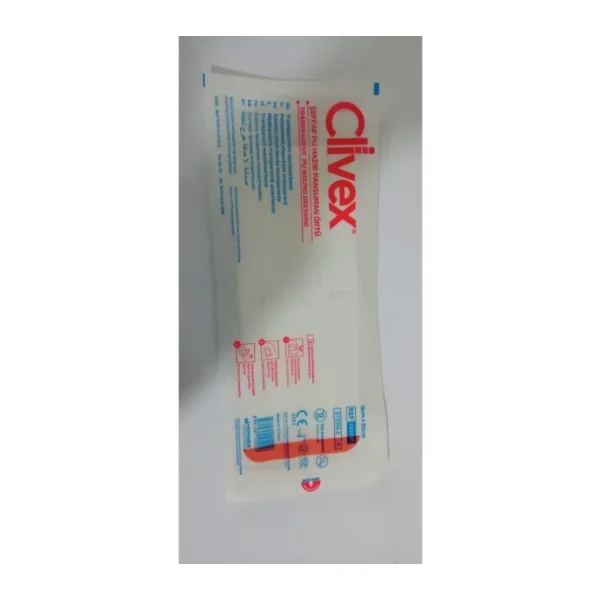 Clivex Şeffaf Pu Yara Örtüsü 9x25