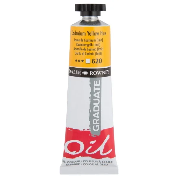 Daler-Rowney Graduate 38 ml Yağlı Boya N:620 Cadmium Yellow Hue