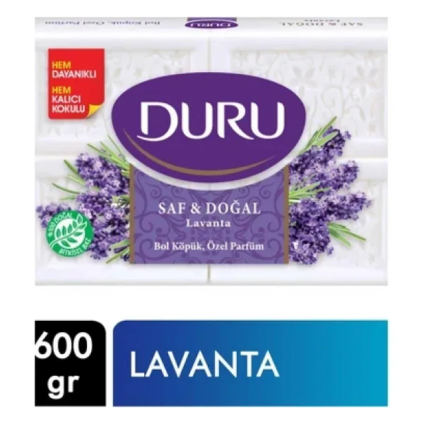 Duru Saf & Doğal 4x150 gr Banyo Sabunu