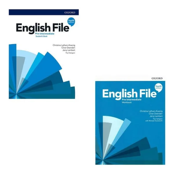 English File 4th Edition Pre-intermediate Student's Book With Online Practice + Workbook (Access Code VARDIR)