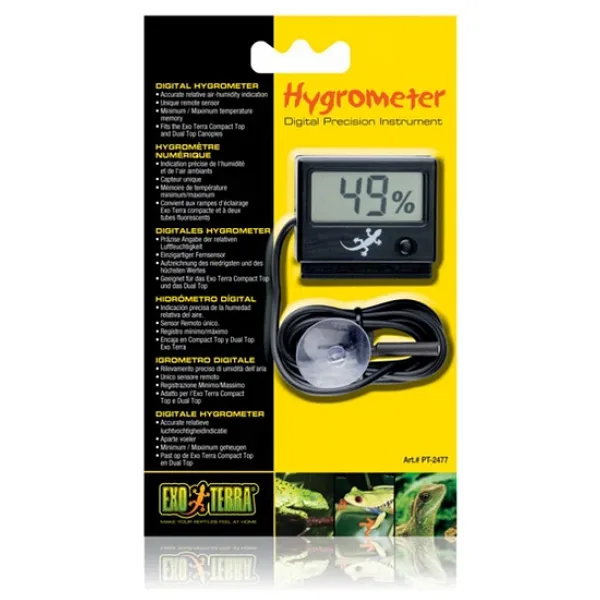 Exo Terra Led Rept-o-meter Hygrometer-v