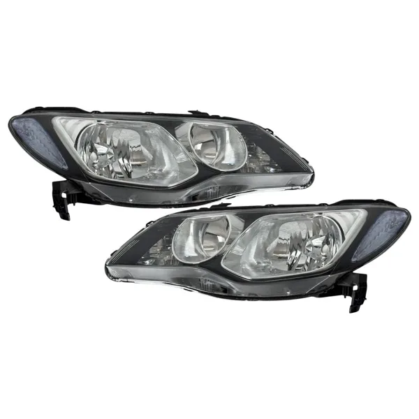 Far Takım Sağ + Sol Honda Cıvıc Fd6 2006-2008 Makyajsız Kasa