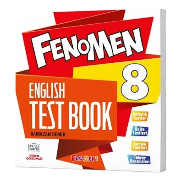 Fenomen Okul Yayınları 8. Sınıf English Test Book