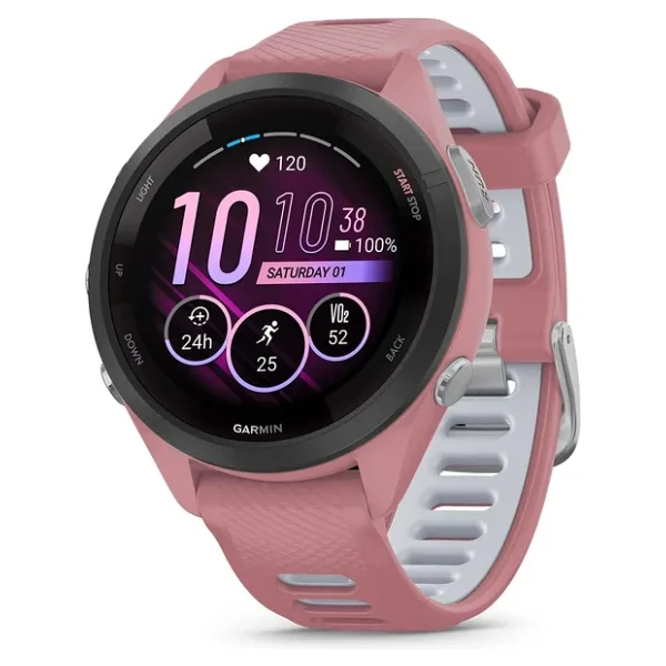 Garmin Forerunner 265S Pembe-Gri Akıllı Saat