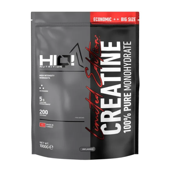 Hıq Creatine Monohydrate 1000g Unflavored - Limited Edition