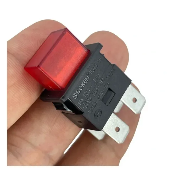 IC-180H Basmalı Işıklı Anahtar 220V 4P Kalıcılı PS23-16N
