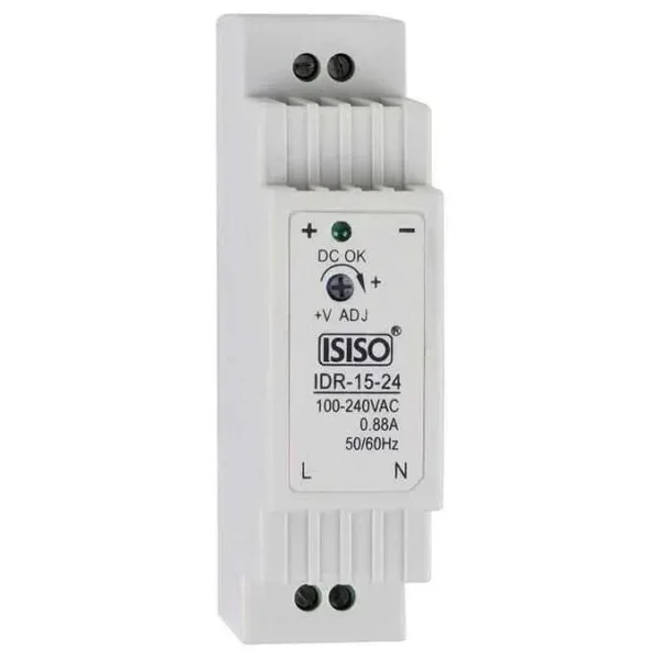 IHDR-15-24 - 15W 24VDC 0.7A Raya Montajlı Güç Kaynağı
