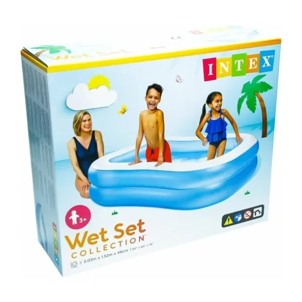 Intex 57180 203x152x48 cm Büyük Şişme Havuz