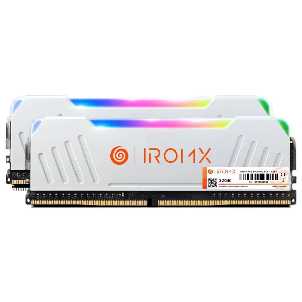 IROMX 32GB 5600MHz DDR5 RGB SOĞUTUCULU (SAMSUNG CHIP) PC RAM