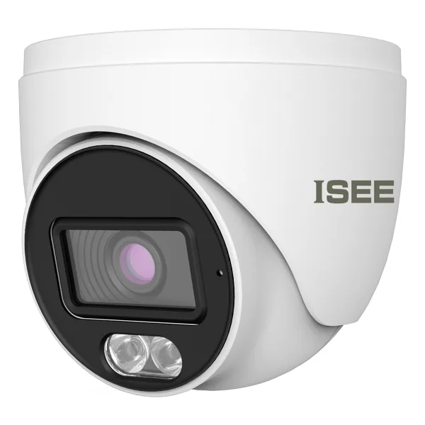 ISEE KAMERA ISA-7524TE3S AHD 2MP, 2.8MM, 7/24 FULL COLOR, DOME, 4IN1, 20MT GECE GÖRÜŞ, PLASTİK+ METAL KASA