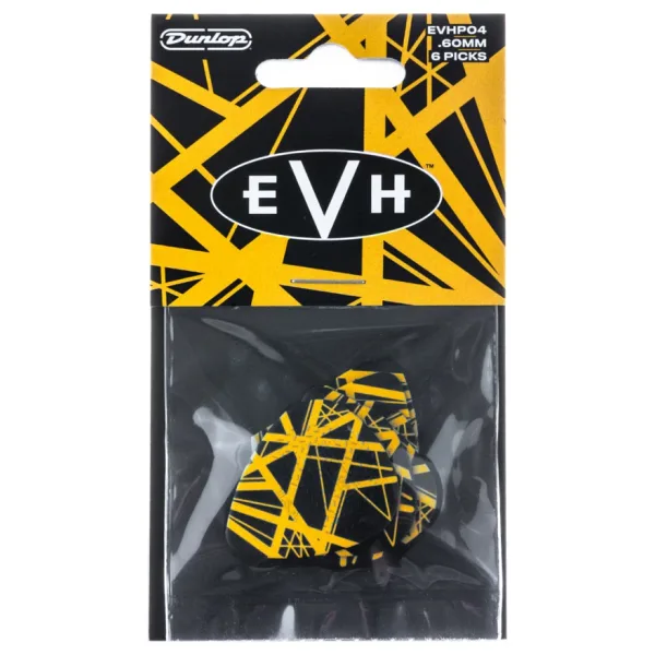 Jim Dunlop EVHP04 Eddie Van Halen 6lı Set Pena (0.60 mm)