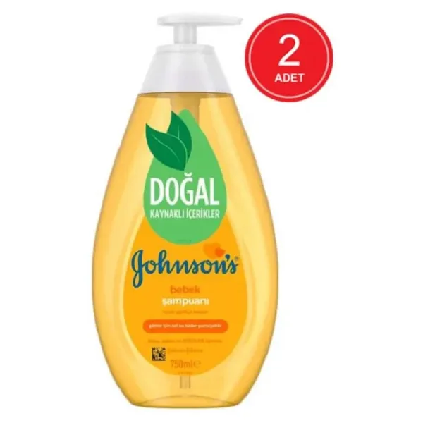 Johnson's Baby Bebek Şampuanı 750 ml 2 Adet