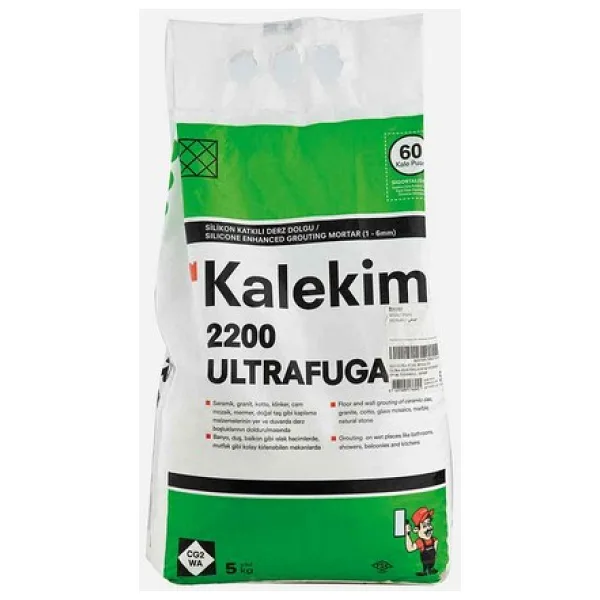 Kalekim Gri Ultra Fuga Derz Dolgu 5 kg