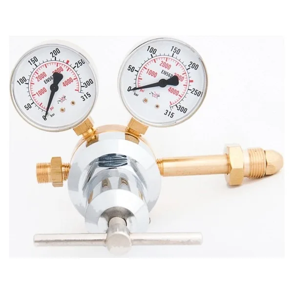Kasweld 2603 Argon İçin Yüksek Basınç Düşürücü Regülatör 0-200 Bar