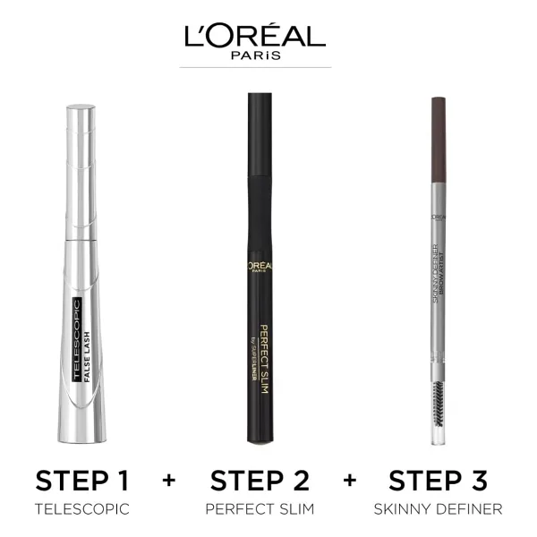 L'Oreal Paris Telescopic False Lash Fiber Siyah Maskara