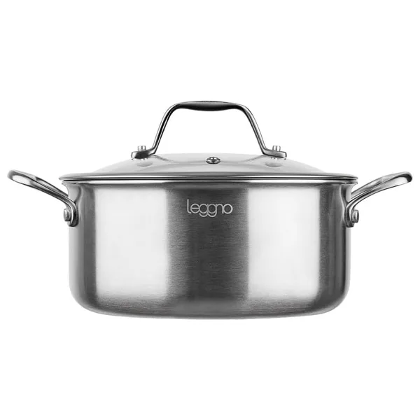 Leggno Elite Pro 3Ply Petek Dokulu 28 cm Derin Tencere