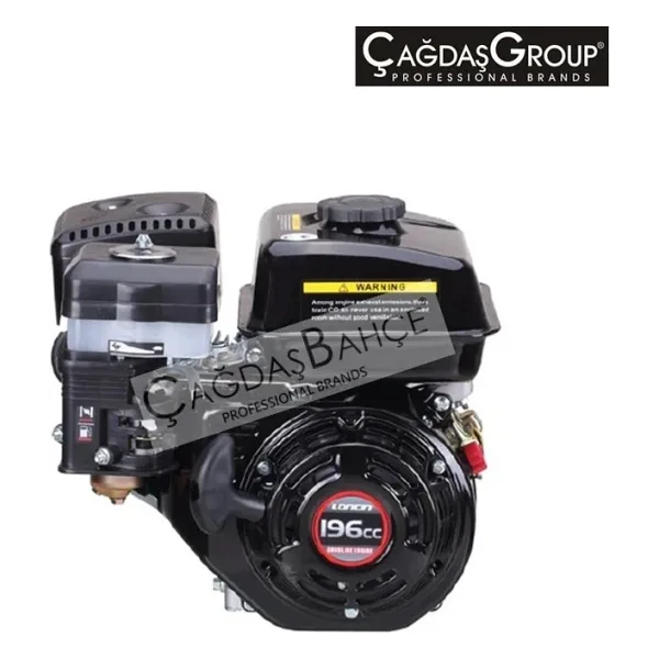 Loncin G200F 6.5 Hp İpli Yatay Milli Benzinli Makine Motoru