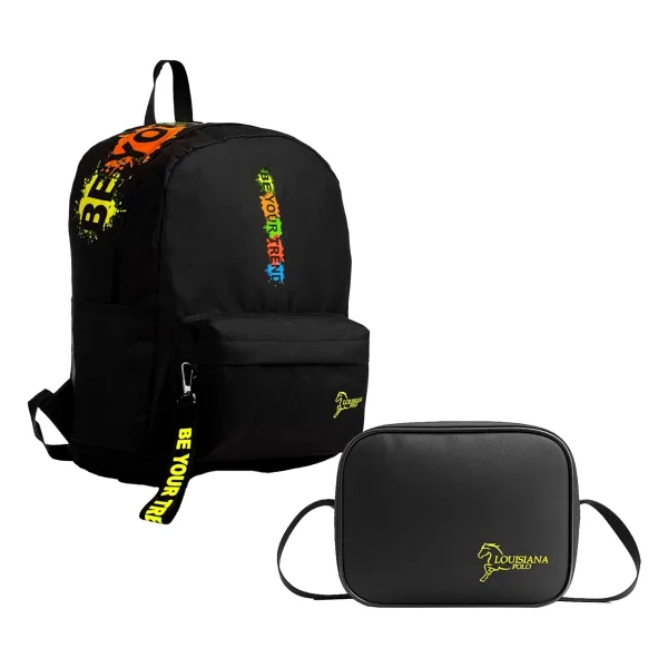 louisiana polo Okul Seti - Sırt Çantası + Termal Beslenme Multicolor 1140