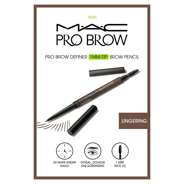 M.A.C Pro Brow Definer 1MM Tip Lingering Kaş Kalemi