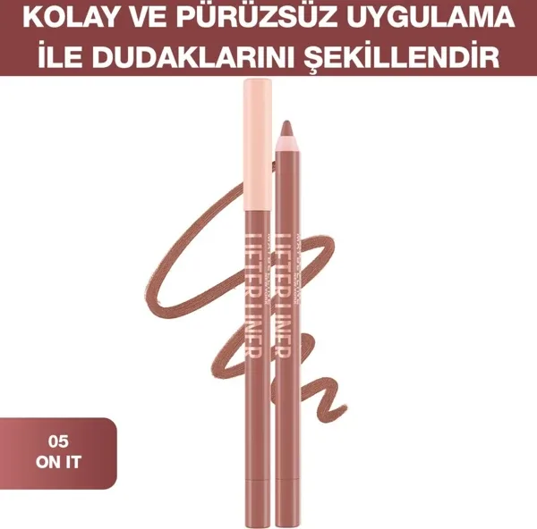 Maybelline New York Lifter Liner 005 On It Dudak Kalemi