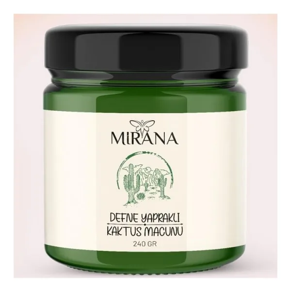 Mirana Defne Yapraklı Kaktüs Macunu 240 gr