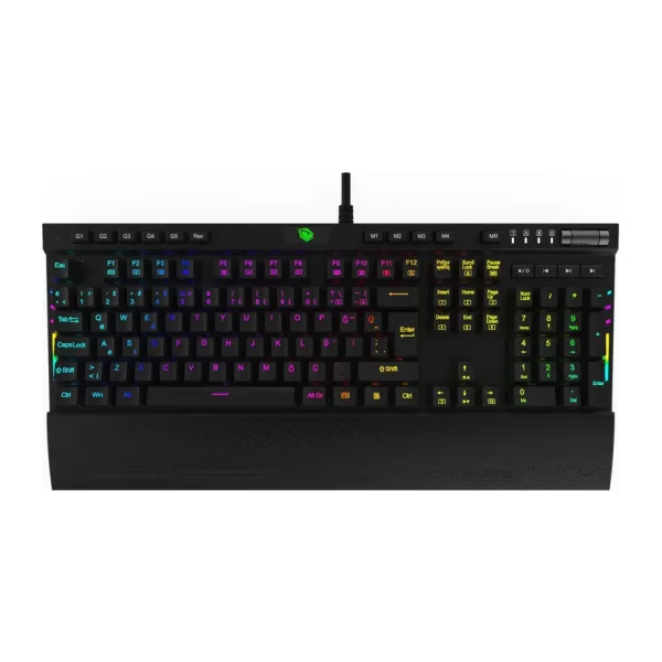 Monster Pusat K3 Pro RGB Red Switch Kablolu Mekanik Oyuncu Klavyesi