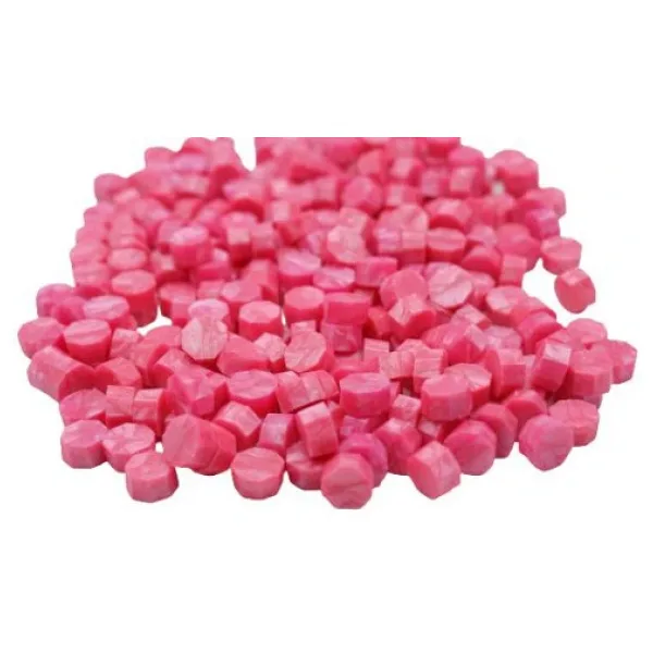 Mühür Mumu 100 Davetiye İçin 300 Boncuk Model: 28 Gül Pembe
