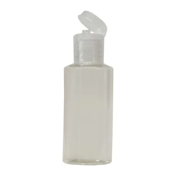 Paradise Sert Plastik 50 Ml Boş Sprey Kolonya Dezenfektan Silindir Şişesi + Kapak 5 Adet
