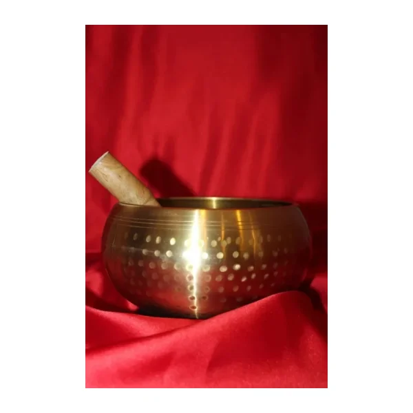 Pirinç Meditasyon Çanı Yoga Çanı Tibet Çanağı Singing Bowl 14 Cm