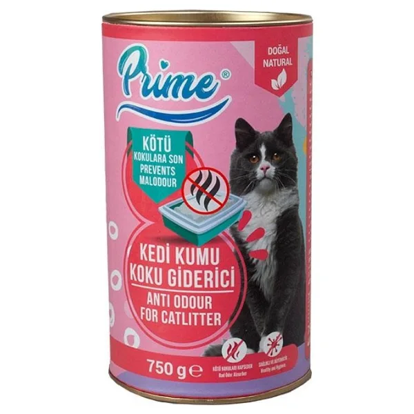 Prime Active Carbon Doğal Kedi Kumu Koku Giderici 750 gr