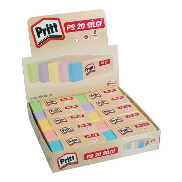 Pritt Ps-20 Pastel Renkler Silgi