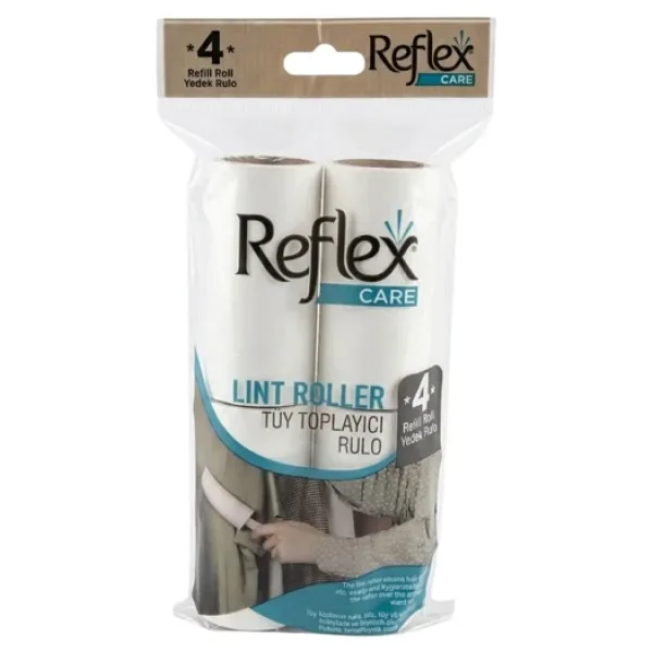 Reflex Care Tüy Toplayıcı 4 Adet Yedek 50 Yaprak