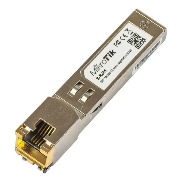 RJ45 SFP 10/100/1000M SFP Bakır Dönüştürücü Modülü