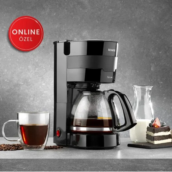 Schafer Robusta Siyah Filtre Kahve Makinesi