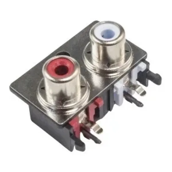 SCP662B 3.5mm Stereo RCA Jack Dişi - PCB Tip
